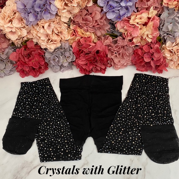 Sexy Crystal Black Sheer Stocking Pantyhose - Picture 11 of 16